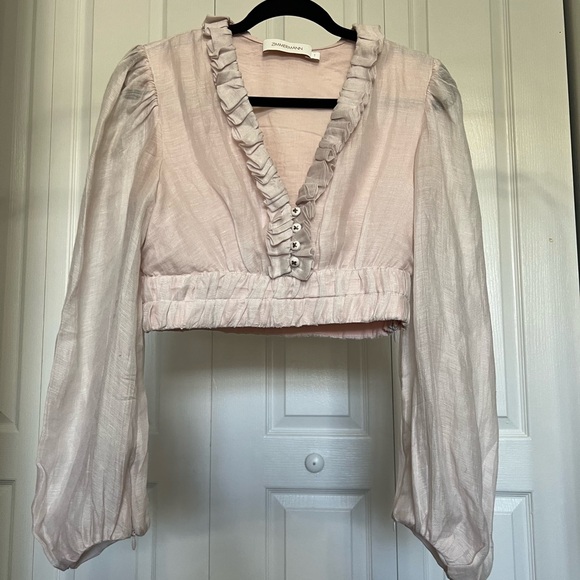 Zimmermann Rhythmic Ruffle Blouse - Picture 3 of 8